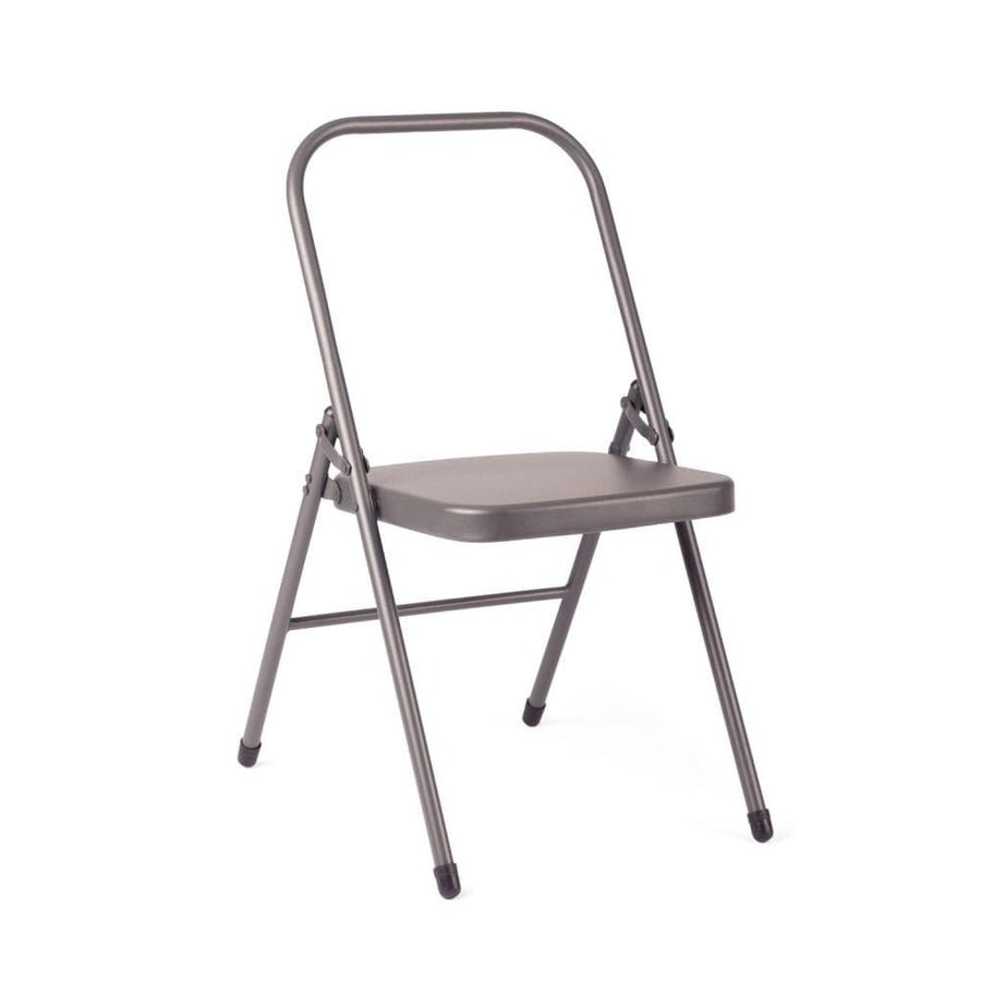 sedia per praticare iyengar yoga aperta senza barra fontale