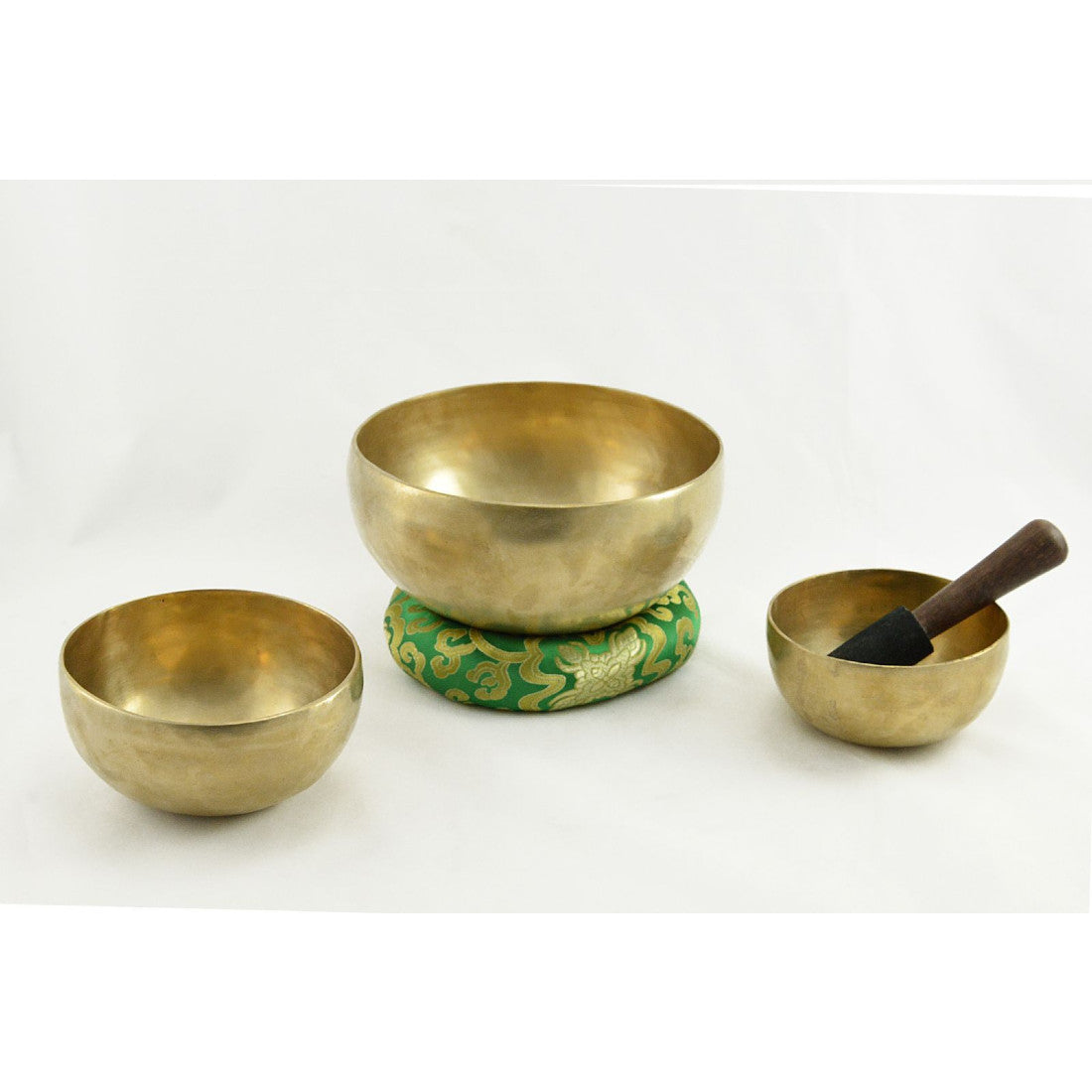 Set 3 Campane tibetane – SINGING BOWLS – Wellness Bazaar