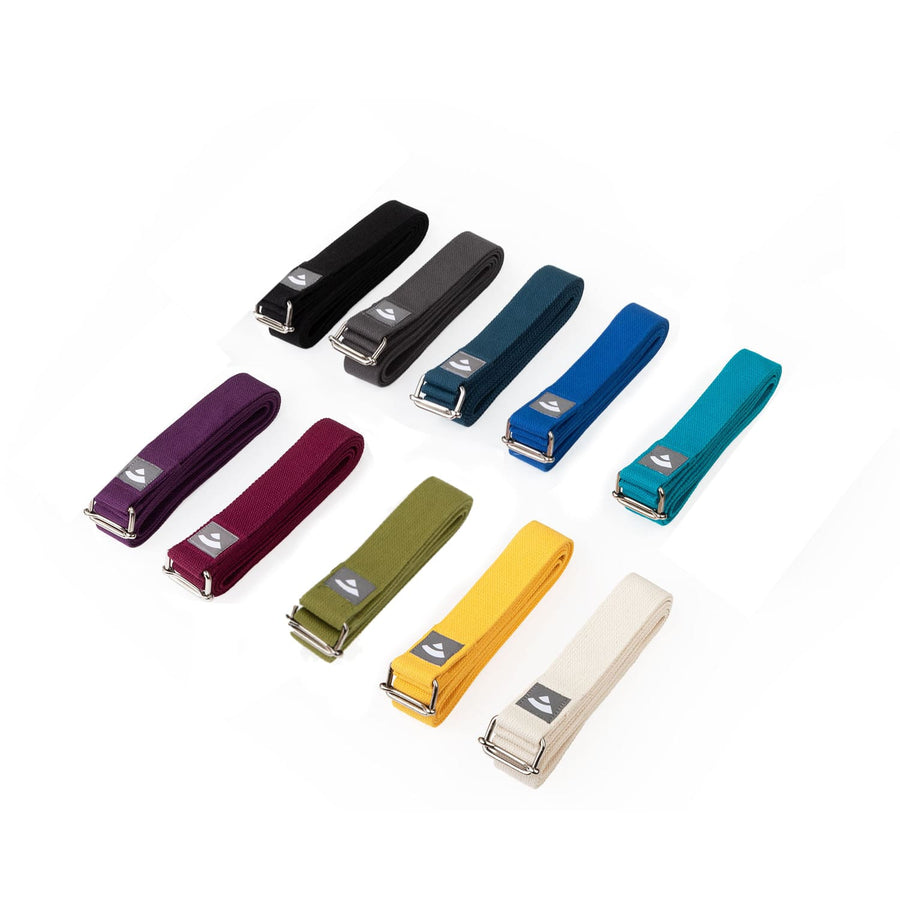cinture yogabelt per yoga lunghe cm250 vari colori