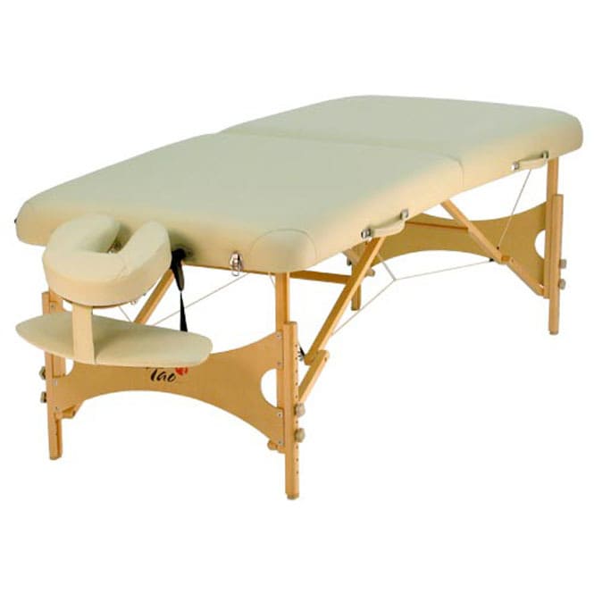VidaXL Lettino da massaggio pieghevole 3 zone spessore 10 cm bianco Lettini  da massaggio 