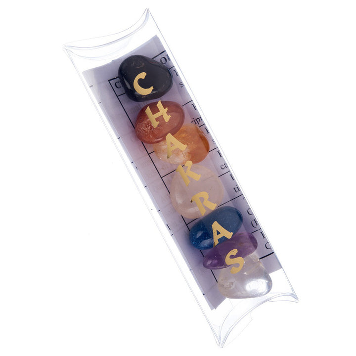 confezione sette pietre chakra