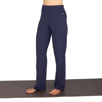 Jazzpant pantalone yoga fitness  blu