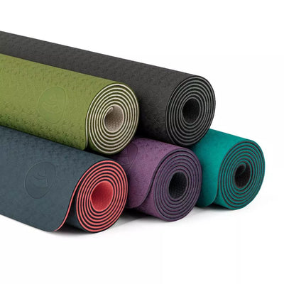 Tappetino yoga pilates TPE 'Flow' 5mm tutti colori