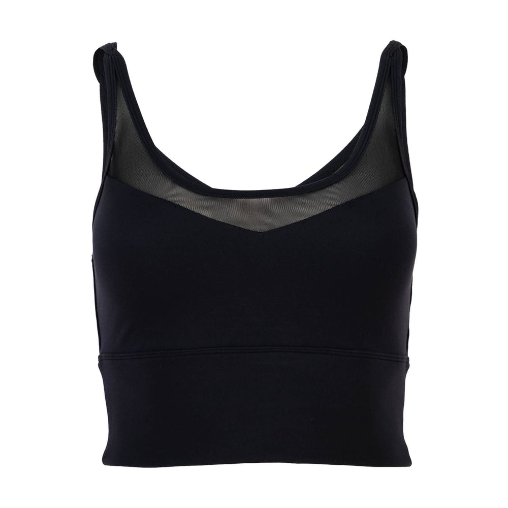 reggiseno sportivo traspirante niyama nero