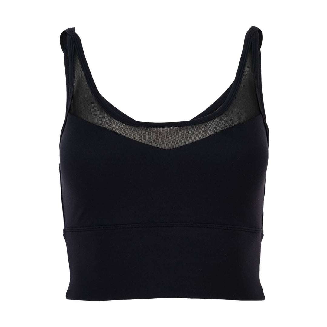 reggiseno sportivo traspirante niyama nero