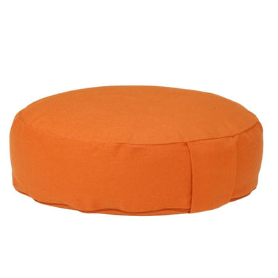 cuscino da yoga-meditazione cilindrico basso color terracotta