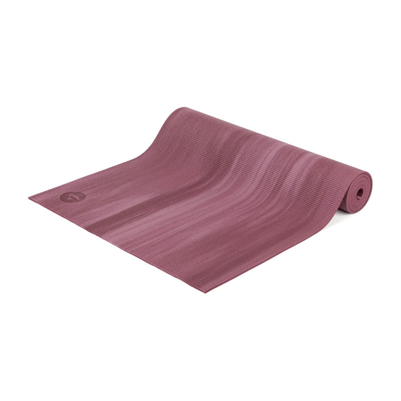 Ganges Tappetino yoga pilates fitness color berry disteso