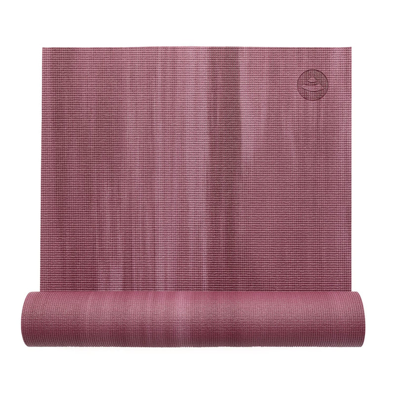 Ganges Tappetino yoga pilates fitness color berry sfumato aperto 