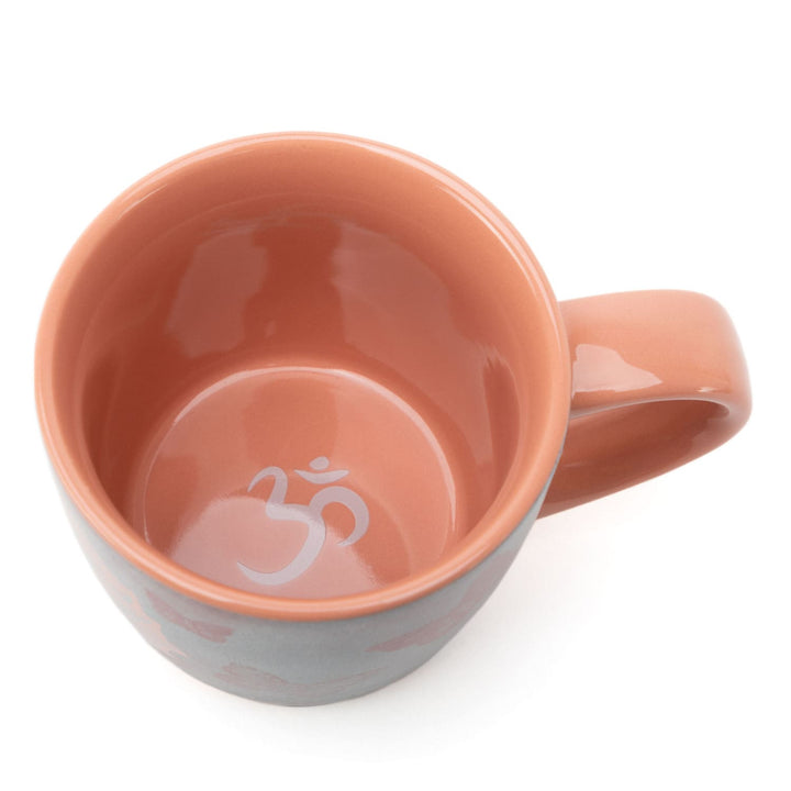 Tazza yogimug disegno loto fondo con Om