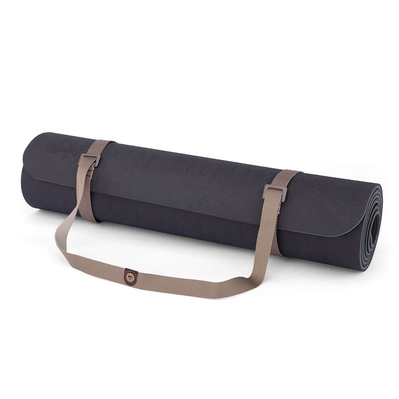 cintura per trasportare tappetino yoga STRAP tortora uso