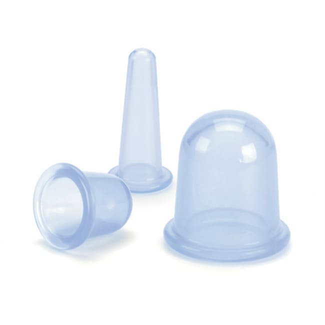 COPPETTE in SILICONE per coppettazione - 4 misure