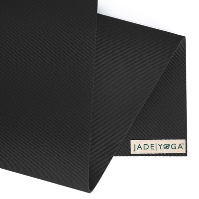 Tappetino yoga Jade Harmony 5 mm in gomma naturale  nero superficie