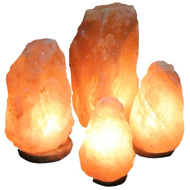 lampade sale himalayano varie misure e forme