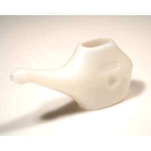 Neti-pot o Lota in plastica per pulizia vie respiratorie pratico da viaggio 200ml