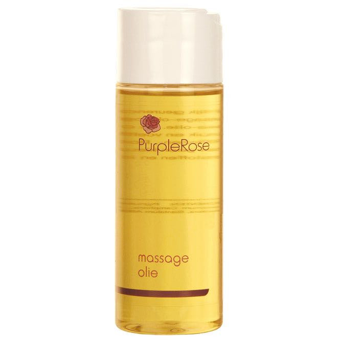 olio da massaggio alla rosa confezione