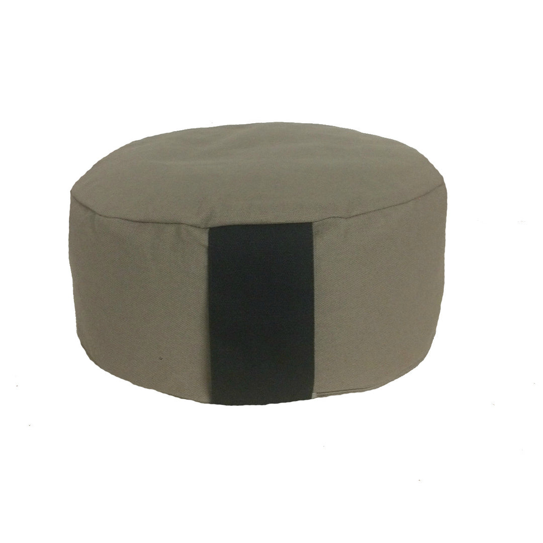 cuscino meditazione rondo  fango manico nero