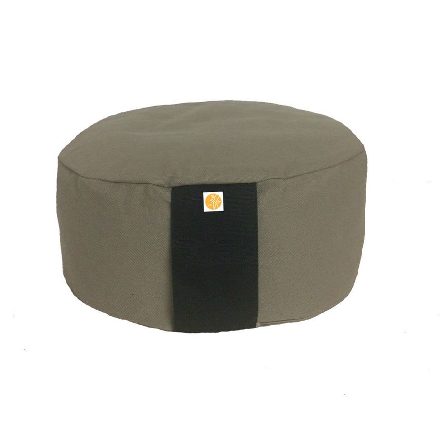 Cuscino yoga meditazione cilindrico Rondo fango-nero