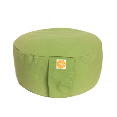 cuscino meditazione cilindrico verde pistacchio