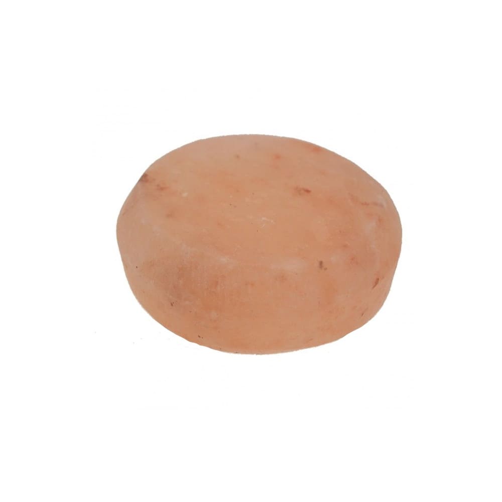 sapone in sale rosa dell'Himalaya  rotonda