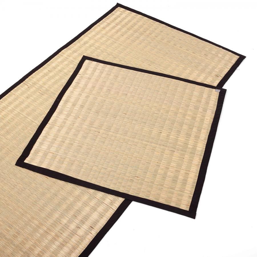 Tatami in fibra Igusa arrotolabile  bordato