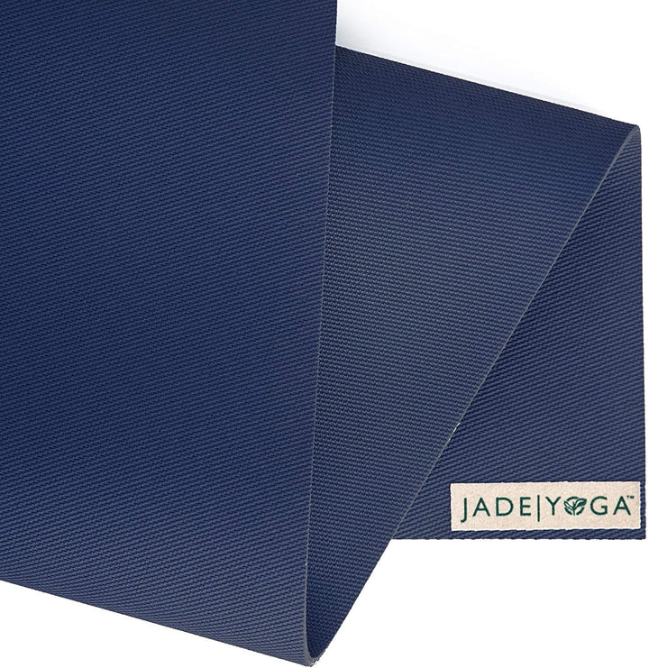 Tappetino yogamat Jade Harmony 5 mm gomma naturale  blu