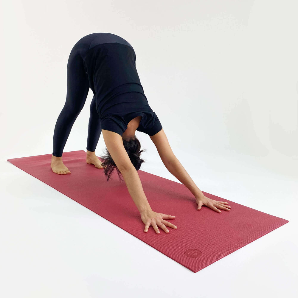 Yogamat Asana esecuzione Downdog