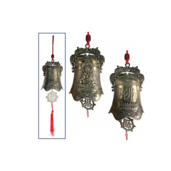 Campana metallo cinese 'Feng-shui' cm9x6