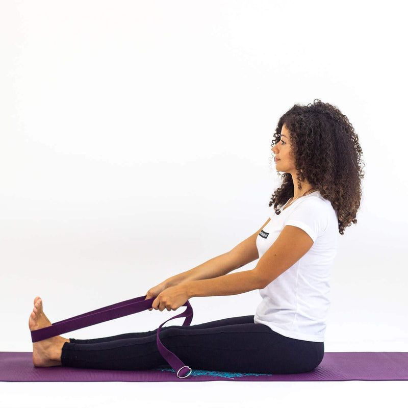 cintura yoga o yogabelt per stretching 
