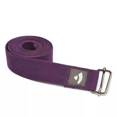 cinture yogabelt per yoga lunghe cm250  viola bodhi