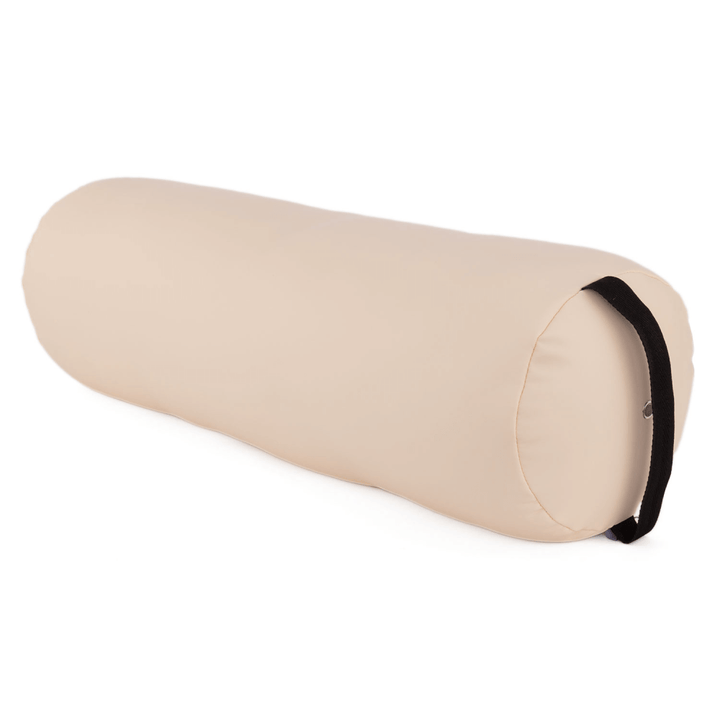 Fluffy cuscino grande cilindrico morbido beige