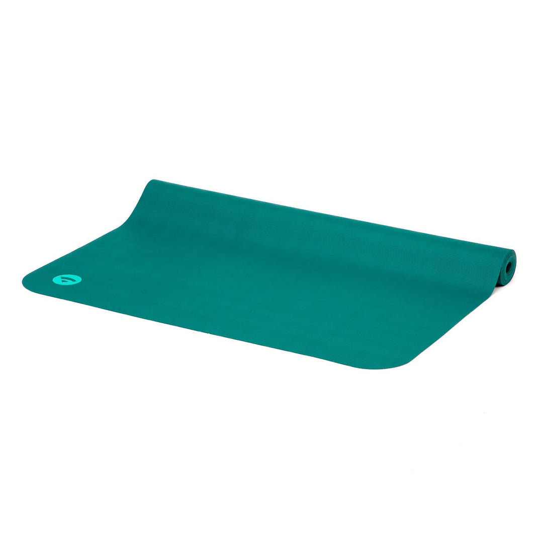 Ecopro tappetino yoga da viaggio sottile mm1,3 verde foresta