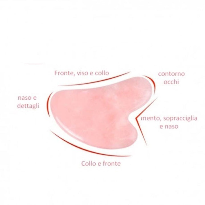 indicazioni uso pietra quarzo rosa guasha