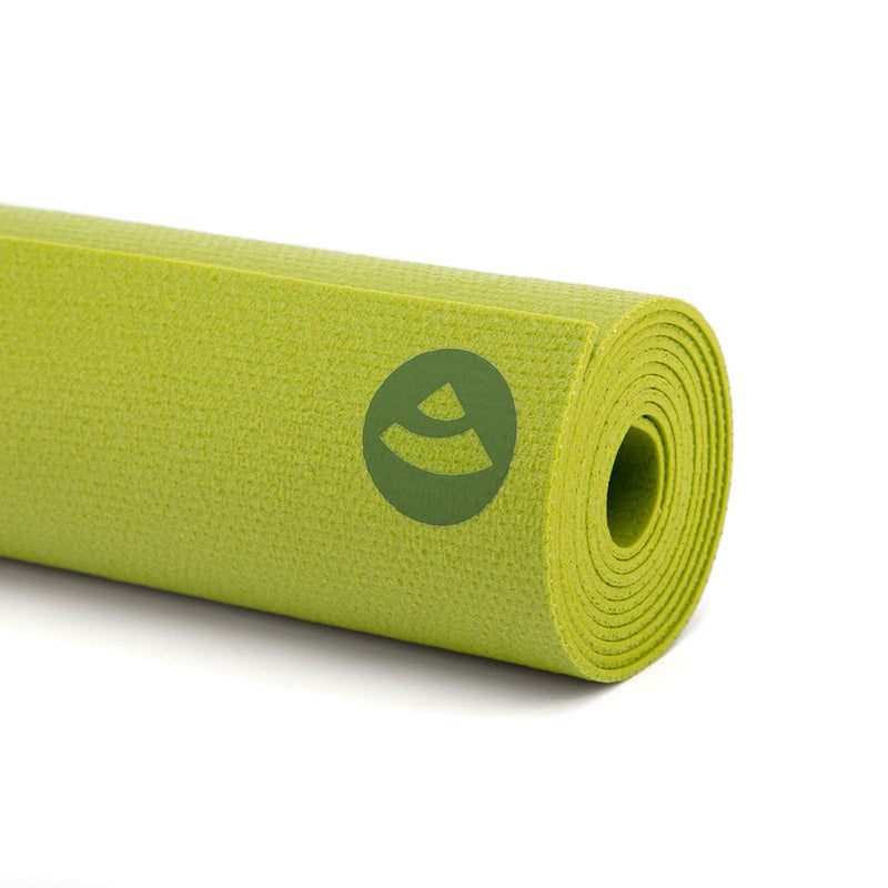 kailask tappetino yoga dinamico 3mm verde arrotolato