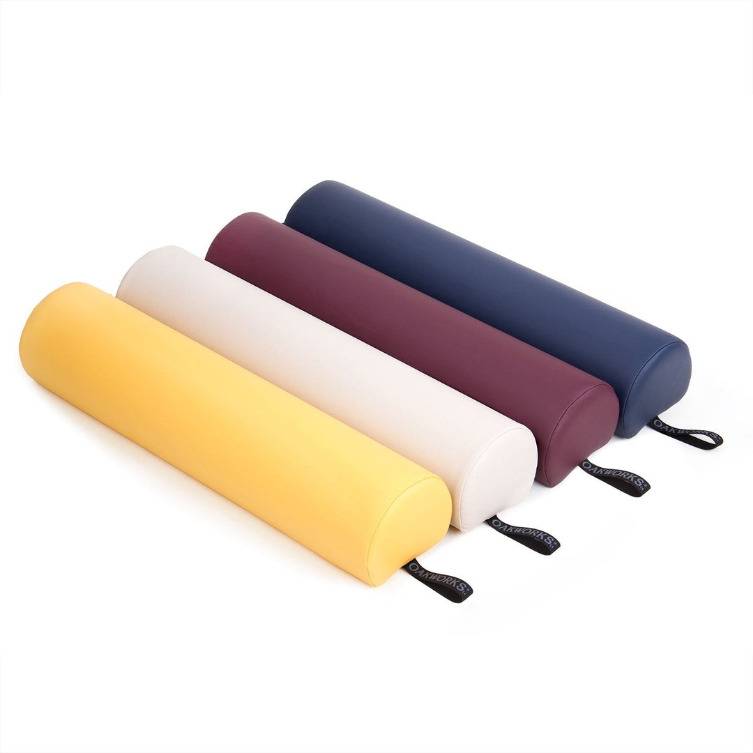 Cuscini di supporto per massaggio linea Oakworks mis. M 3/4 rotondi,  colori