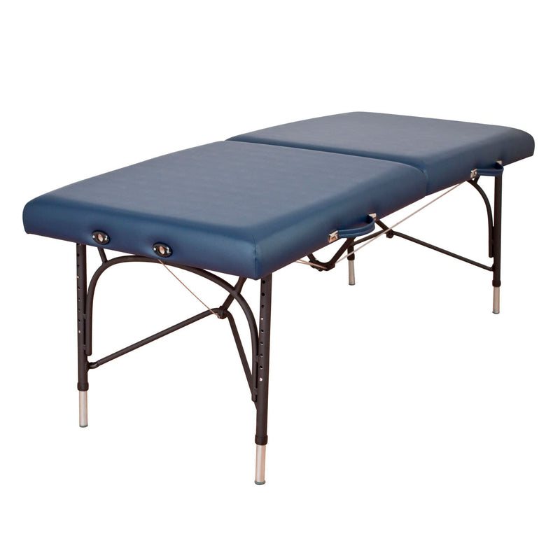 Lettino massaggio alluminio resistente leggero Athlet blu
