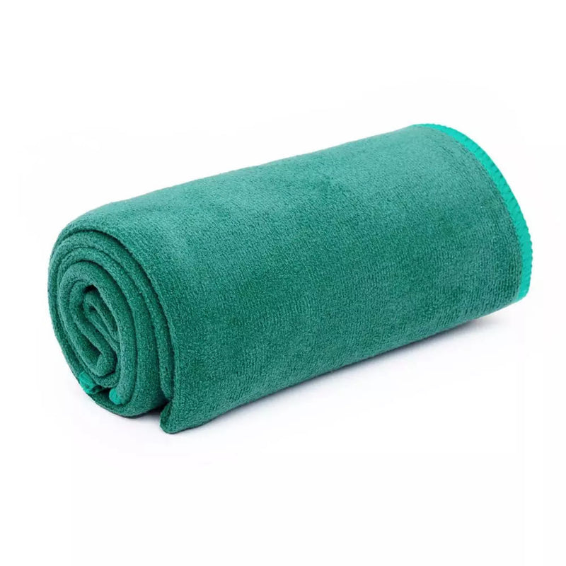 flow yoga towel S petrolio