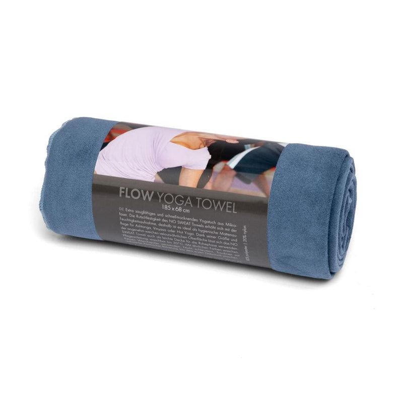 No sweat yoga towel blu avio large
