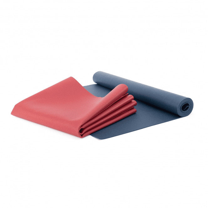 Tappetino leggero da viaggio Yoga Rishikesh travel 2mm rubino e blu
