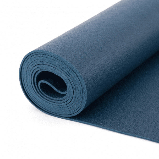 Tappetino leggero da viaggio Yoga Rishikesh travel 2mm blu dettaglio superficie