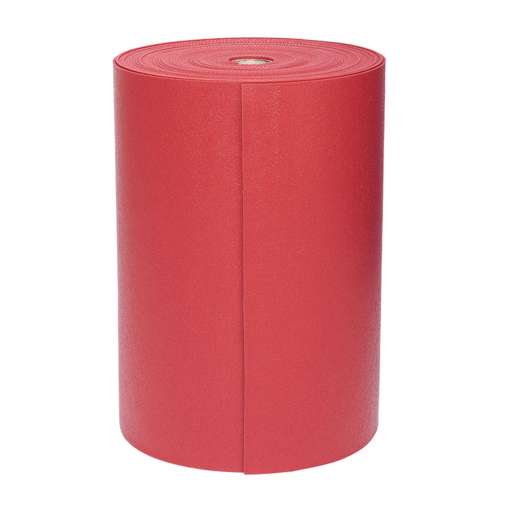 Rotolo tappetino yoga Rishikesh travel leggero in colore rubino intero