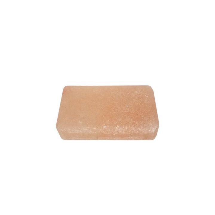 sapone in sale rosa dell'Himalaya  rettangolare