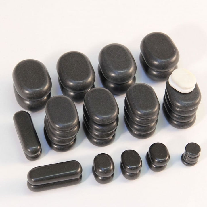 Set di 40 pietre per massaggio Hot stones