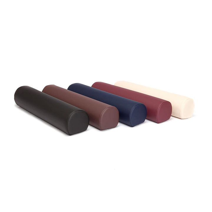 Cuscino di supporto rotondo per 3/4 per sostenere gambe sotto ginocchio o caviglie su lettino da massaggio, colori