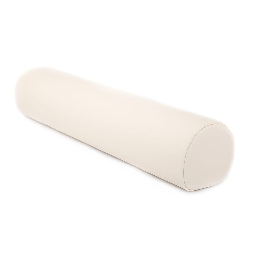 Cuscino di supporto rotondo per 3/4 per sostenere gambe sotto ginocchio o caviglie su lettino da massaggio,  beige