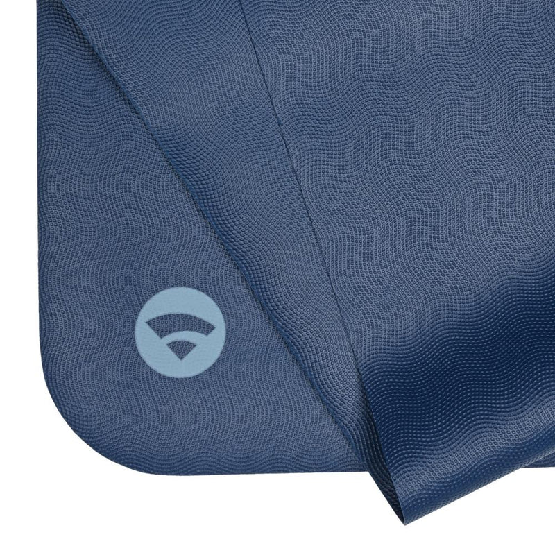 Tappetino yoga Ecopro Travel 1,3mm blu zoom superficie