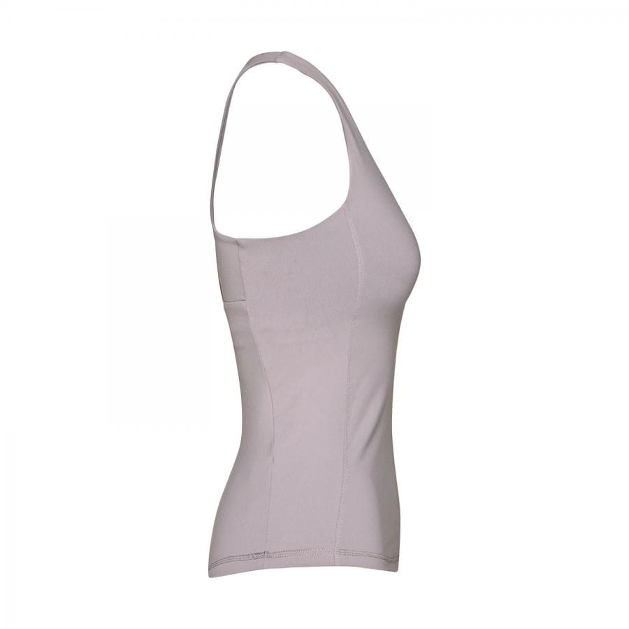 Top Niyama 'crodded back' con reggiseno integrato e coppe rimovibili di lato