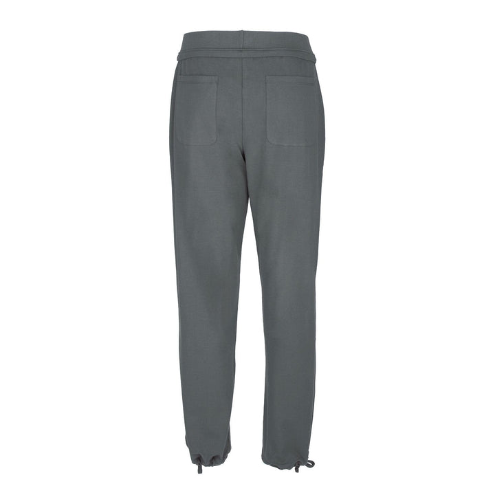Pantalone yoga fitness uomo  grigio tasche posteriori