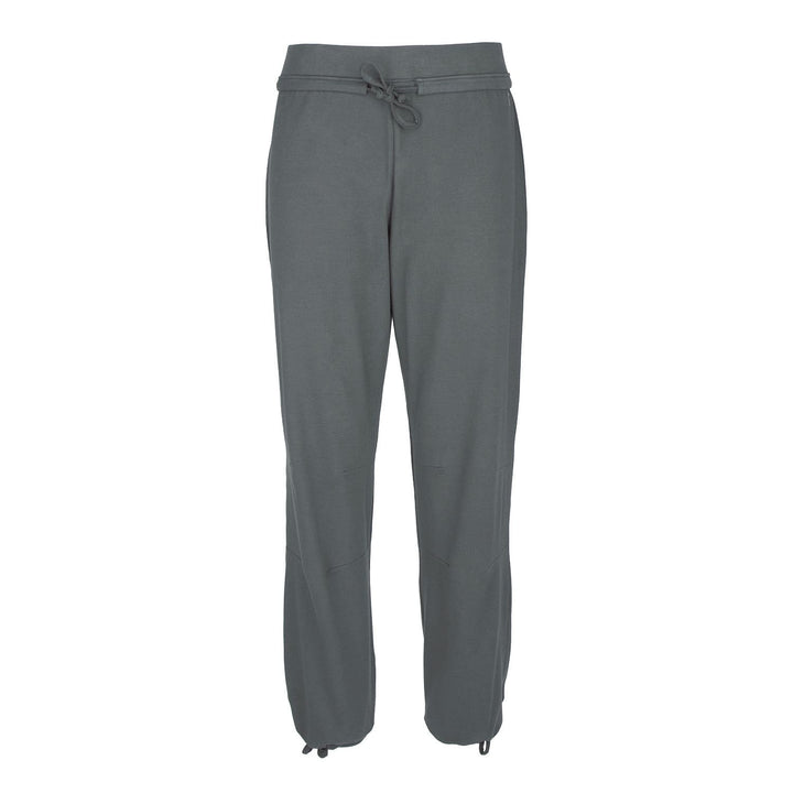 Pantalone yoga fitness per uomo gamba comoda cinturino in vita grigio