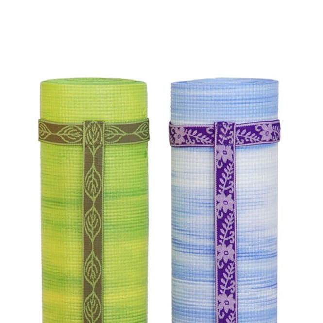Yogastrap su tappetino yoga colori
