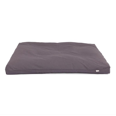 Zabuton materassino per meditazione in cotone stile futon sfoderabile antracite